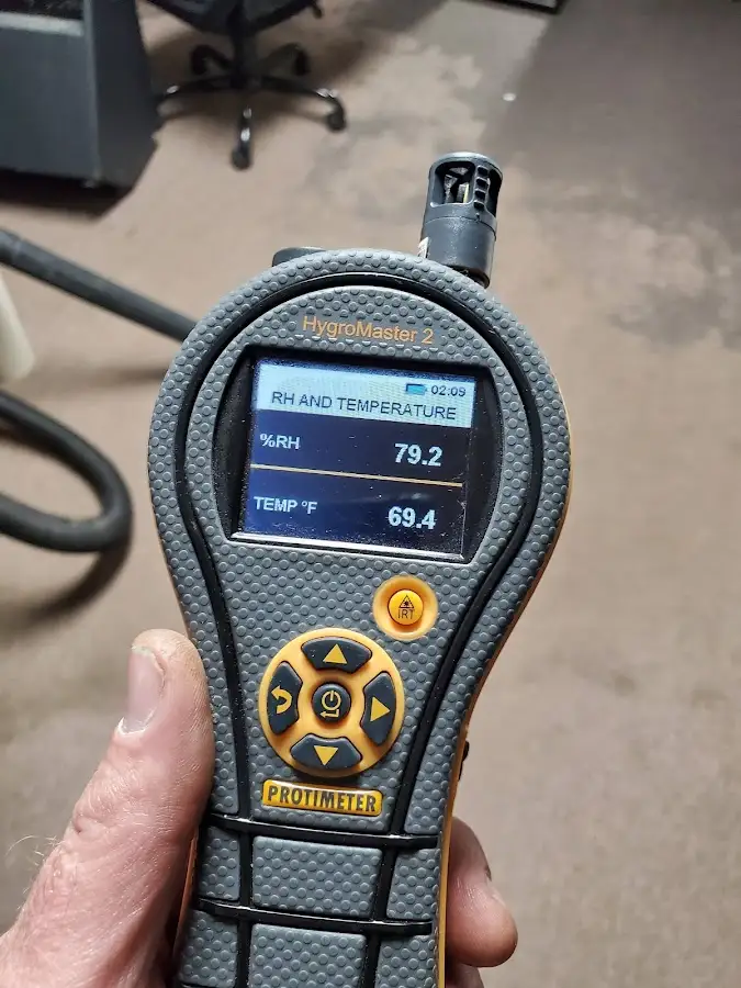 Moisture meter humidity assessment for Fire & Smoke Damage Restoration in Zionsville